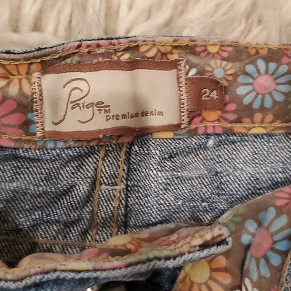 PAIGE denim skirt, size 24 - Picture 3 of 3